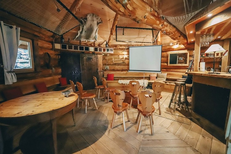 Les cabanes du Salève - Espace de travail