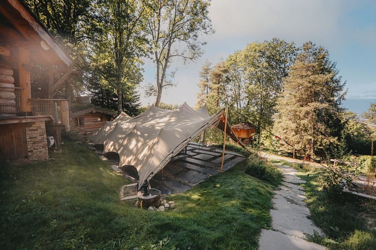 Les cabanes du Salève - Espace de travail