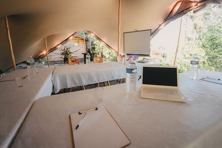 Les cabanes du Salève - Espace de travail