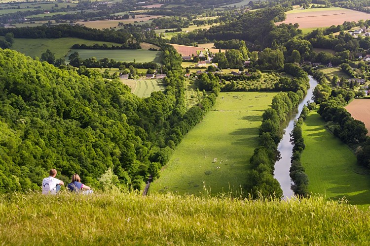 Panorama sur la suisse normande depuis les rochers de la Houle. / © Thierry Houyel