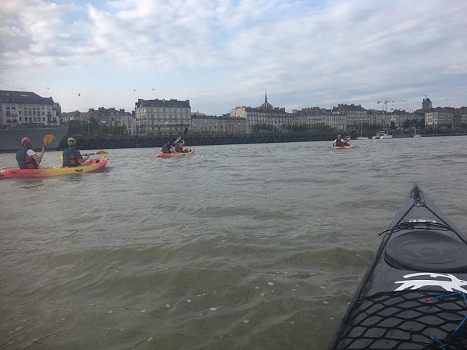 NANTES VUE DU FLEUVE