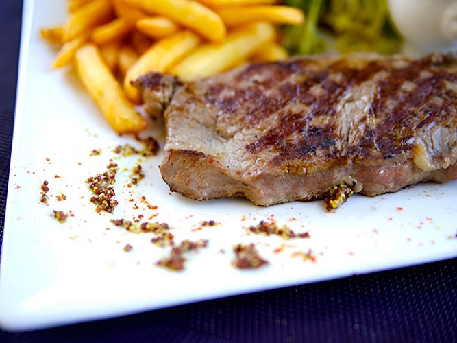 Hotel Le Normand Faux Filet Carte