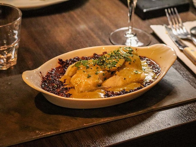 Le Café Forges - Beuvron-en-Auge - Plat