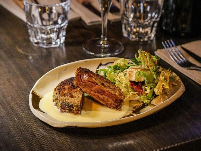 Le Café Forges - Beuvron-en-Auge - Plat(2)