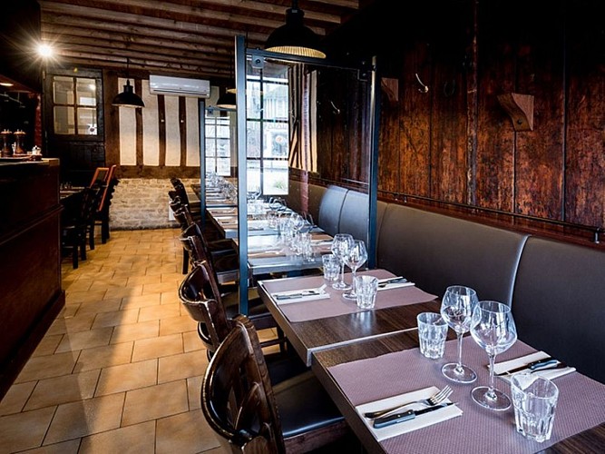 Salle - Le café Forges - Beuvron-en-Auge
