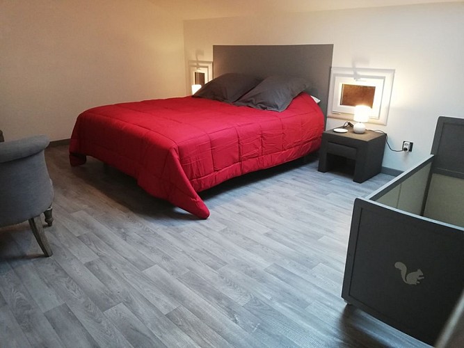 Gîte à la Ferme de la Chèvrerie des Sources 47 - chambre 4