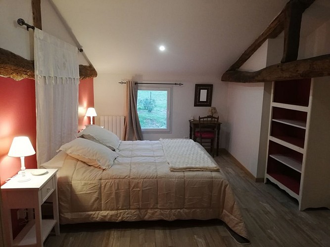 Gîte à la ferme de la Chèvrerie du 47 - chambre 1