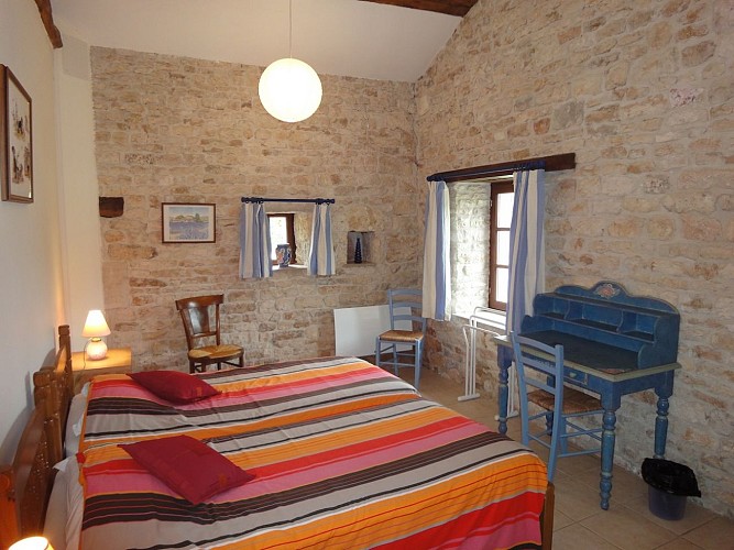 Chambre 2 lits 1 personne 2,00 m x 0,90 m