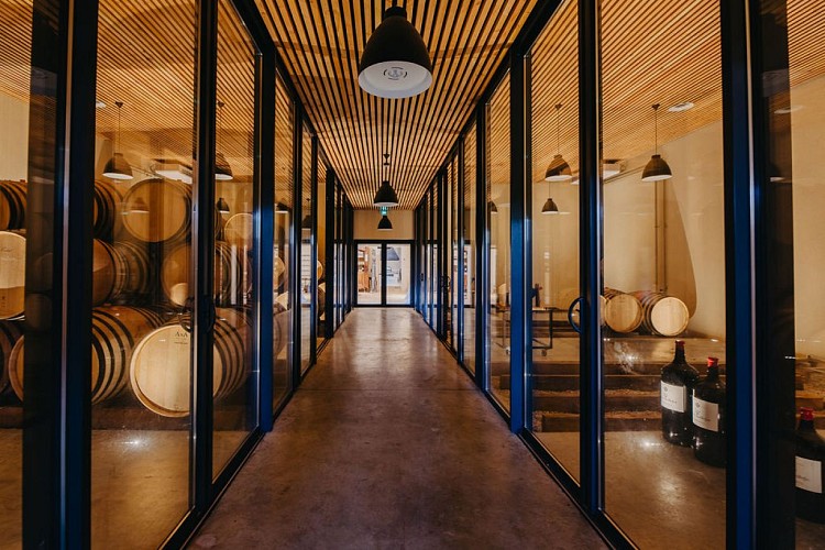 ©MySweetMadeleine-Photographe-VignoblesRobin-intérieur-2023(43) Chai Barriques