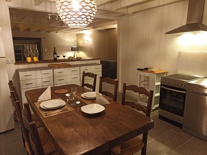 cuisine du gîte 2