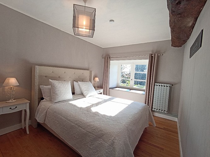 chambre double du gîte 