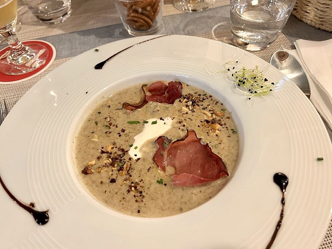 Velouté aux champignons