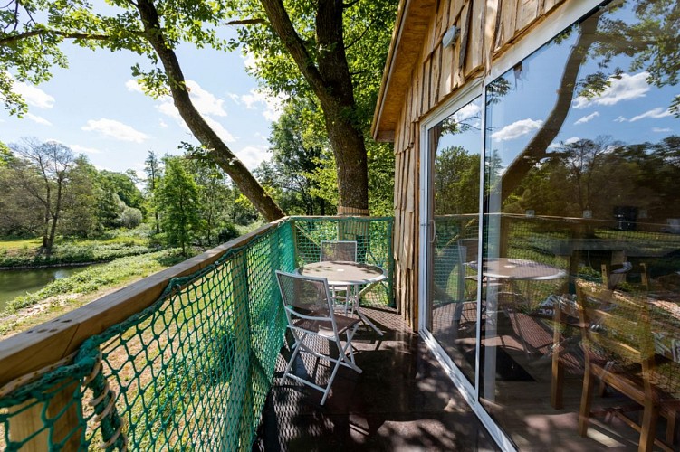 Hanging hut Robin des bois