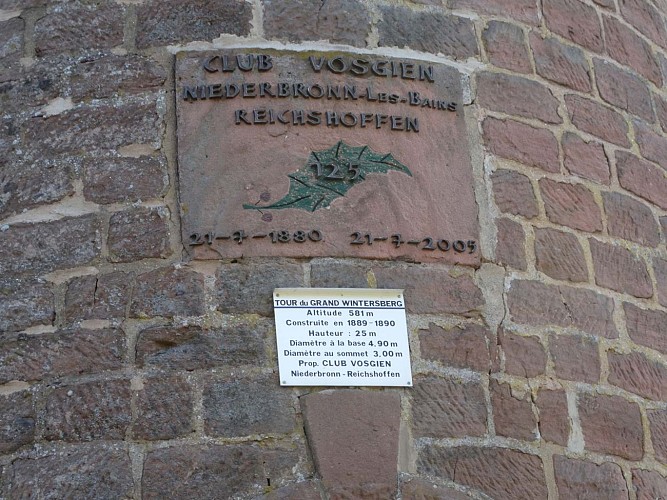 Tour panoramique du Grand Wintersberg, Niederbronn-les-Bains, Alsace