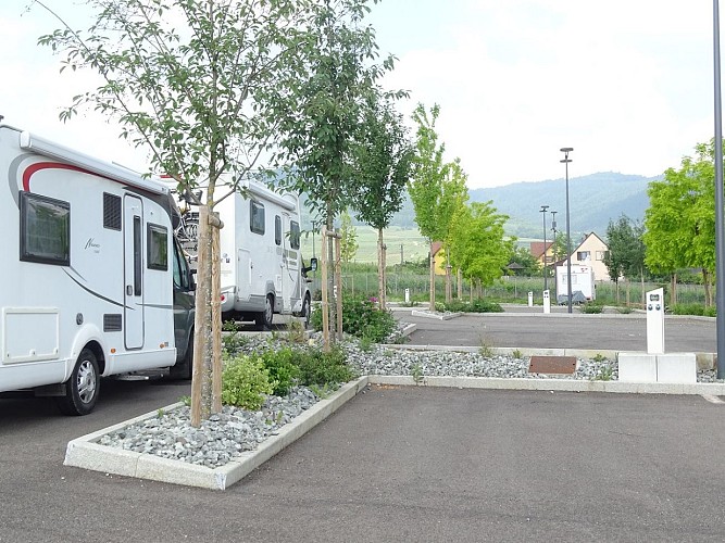 Entsorgungsstation für Camping-Cars in Eguisheim
