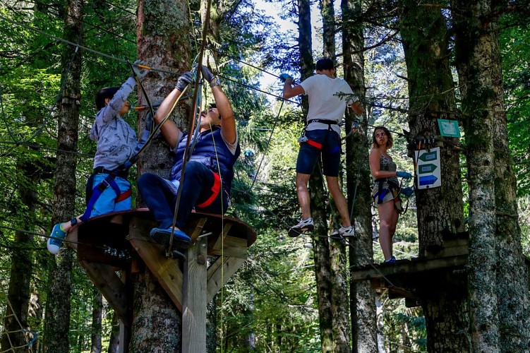 Parc aventure au Ballon d'Alsace