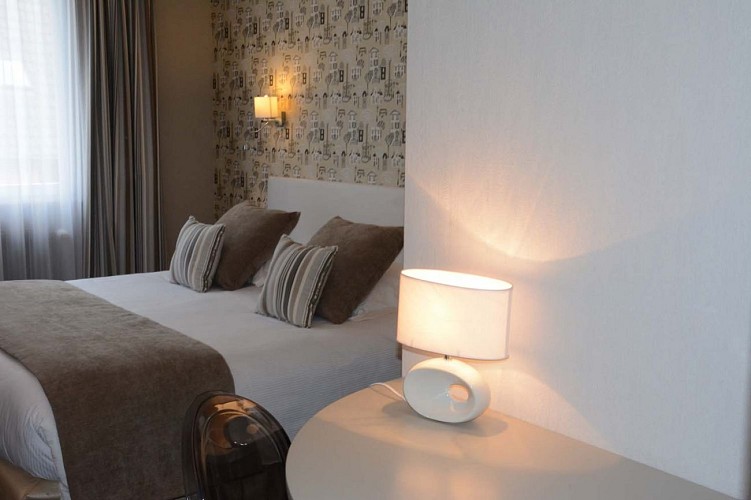 Chambre double de l'Hôtel du Centre à Molsheim