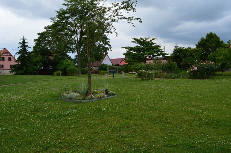 Castle Brosse's garden