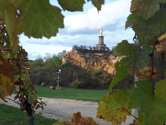 Point de vue de la colline du Horn à Wolxheim