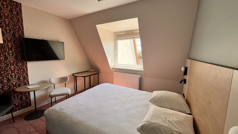 Chambre double du Logis Hôtel de l'Ours de Mutzig