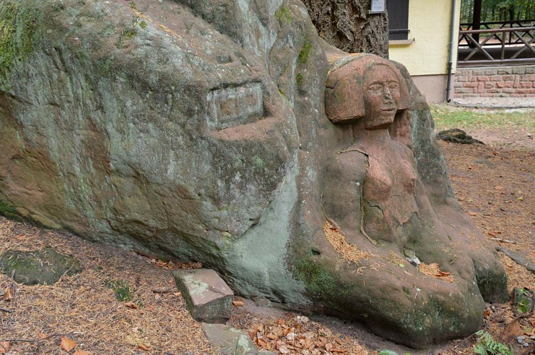 Le rocher de la Liese, Niederbronn-les-Bains, Alsace