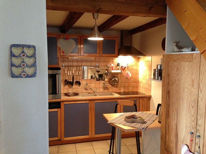 Cuisine du colibri-gîte à Ergersheim