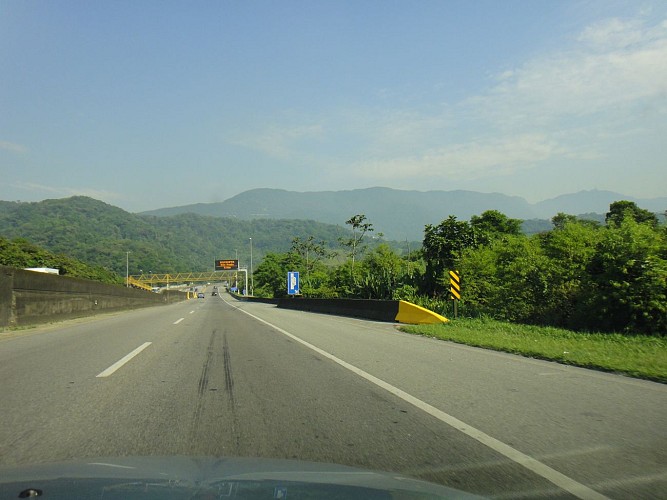 Sur la route vers Guaruja