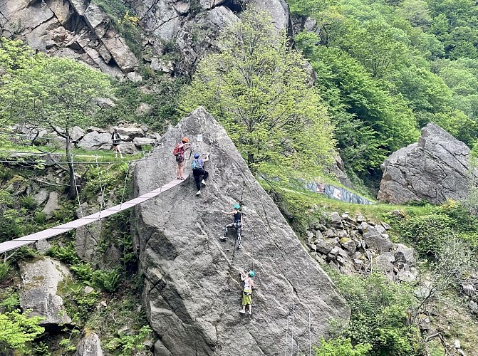 GOUFFRE DE MALAMORT - VIA FERRATA