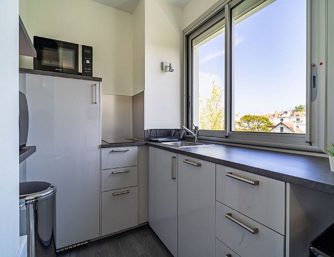 Appartement Biarritz Impératrice cuisine