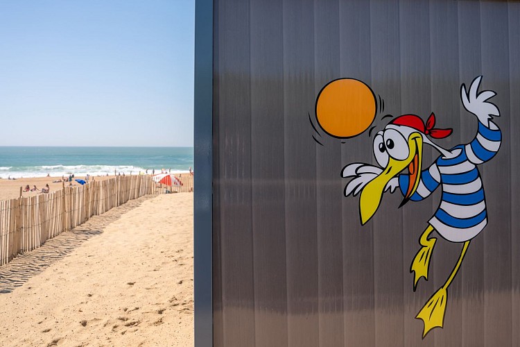 Club de plage Les petits Mailhouns