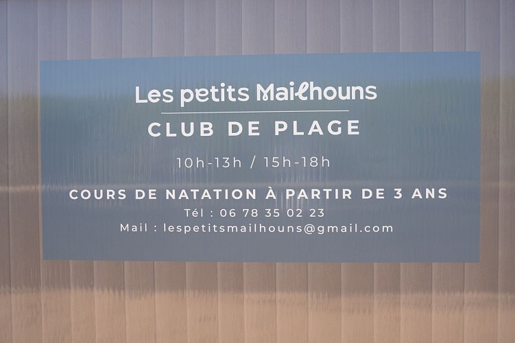 Club de plage Les petits Mailhouns