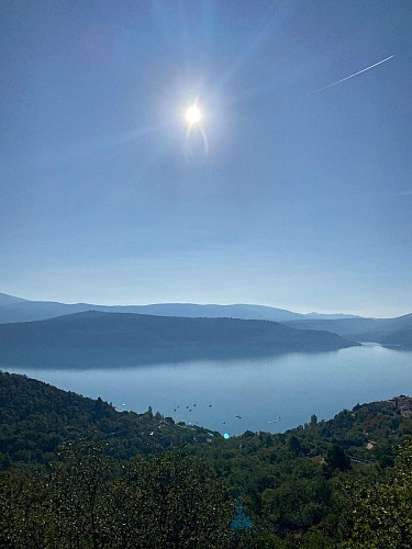 Panorama Lac de Sainte-Croix