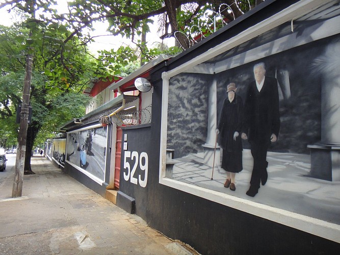 Ballade le long de l'avenue