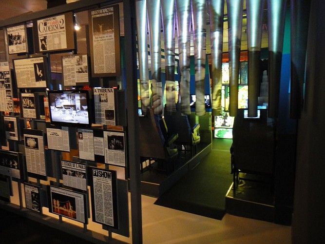 Visite de l'expo temporaire Itau Cultural