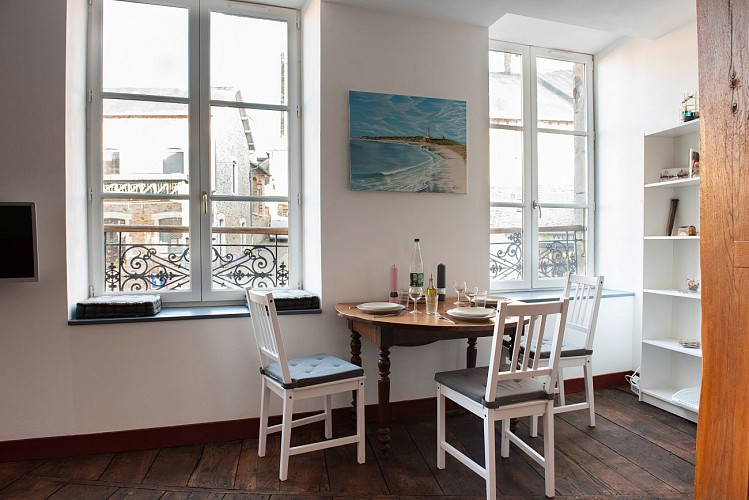 meublé l'étape du coin salle à manger 1 STY