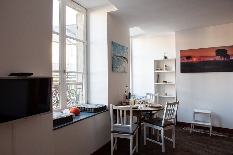 meublé l'étape du coin salle à manger 3 STY