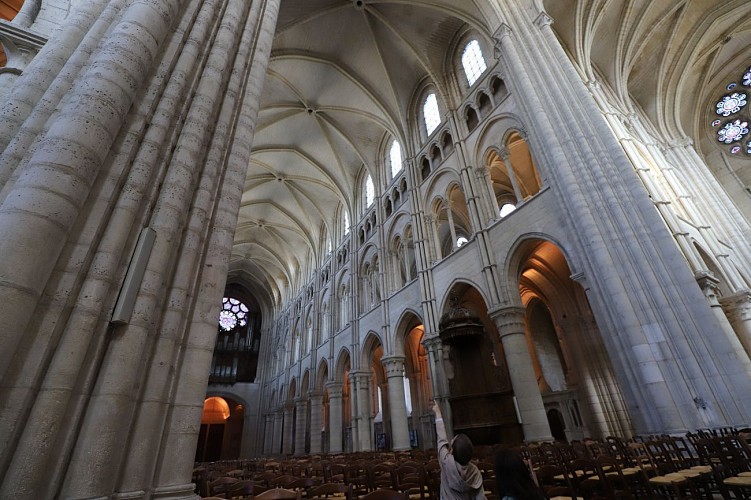 Nef de la cathédrale de Laon