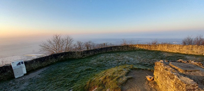 Vue du haut de la Batterie Morlot
