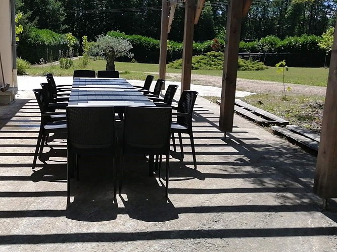 Terrasse ©LeGiteduParc