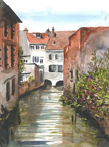 Visitez la ville d'Hesdin avec une tablette