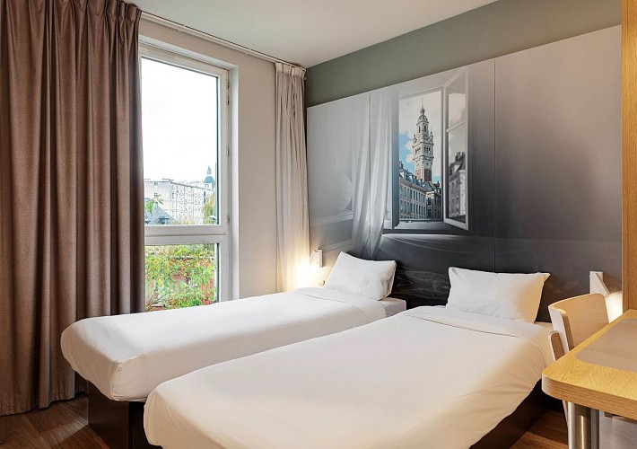 B&amp;B LILLE TOURCOING CENTRE - Chambre Twin