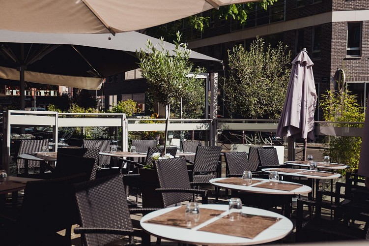 BEST WESTERN PREMIER WHY HÔTEL - Terrasse