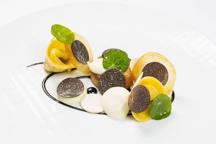 CLARANCE HÔTEL LILLE - Plat ravioles de rattes du Touquet