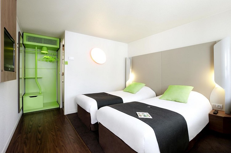 CAMPANILE LILLE NORD WASQUEHAL - Chambre twin