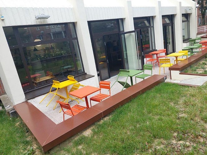 IBIS BUDGET LILLE CENTRE GARES VIEUX-LILLE - Terrasse