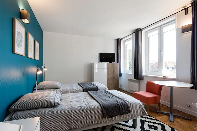 STUDIO ROUSSEAU - Chambre