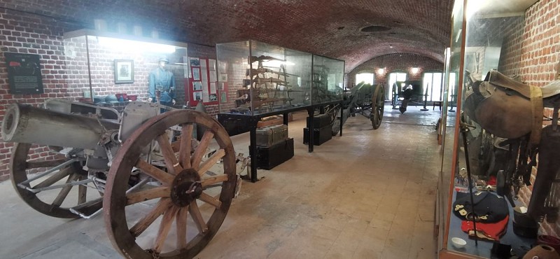 Fort de seclin vu de l'intérieur