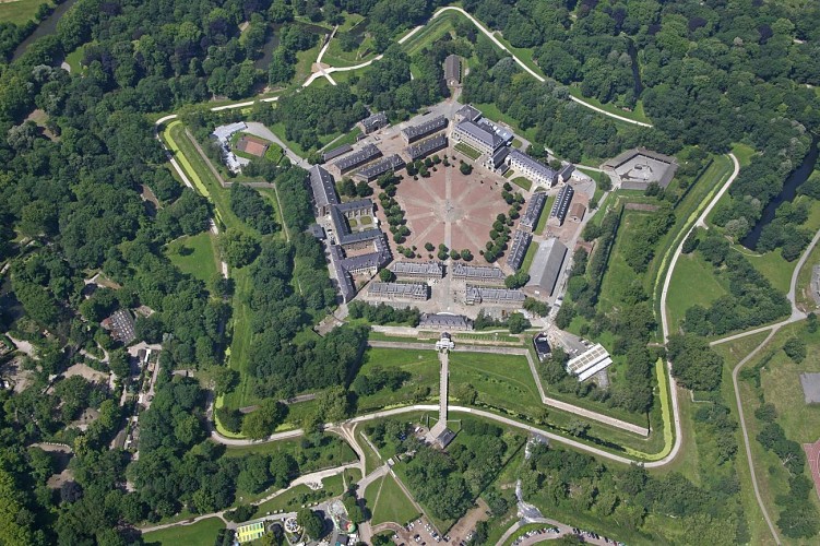 CITADELLE DE LILLE - Vue du ciel