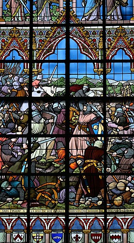 Vitraux église de Bouvines
