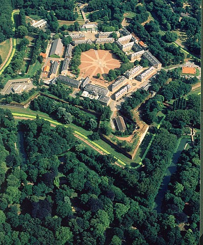 Vue aérienne Citadelle © Lille Tourisme